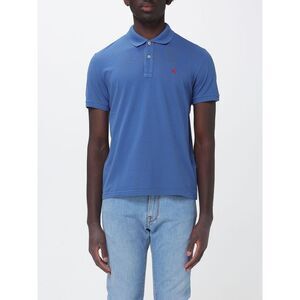 Brooksfield Men Basic Cotton Polo Shirt With Logo Brooksfield